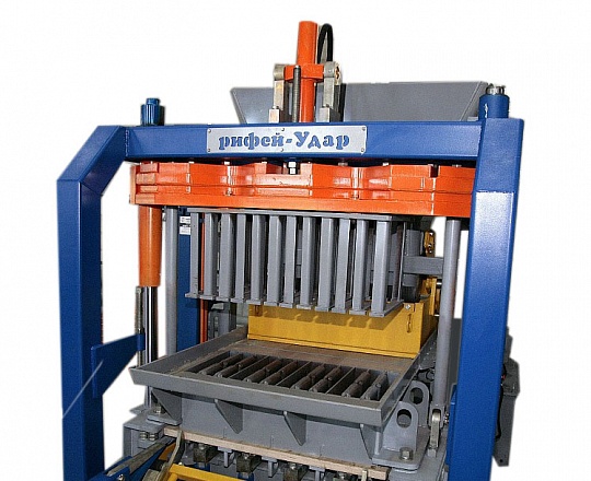 Vibropress Rifey-Udar A (automatic operating mode)