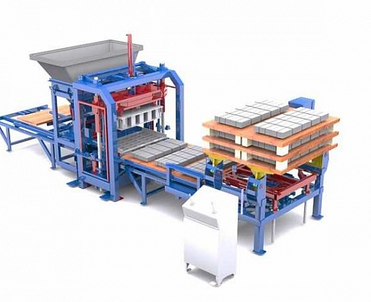 Vibropress Rifey-Udar-R-P (rackless scheme)