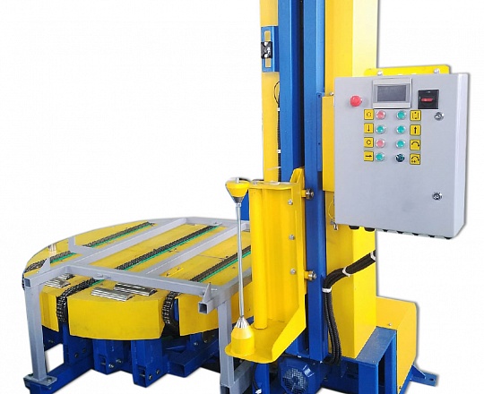 Pallet wrapping module
